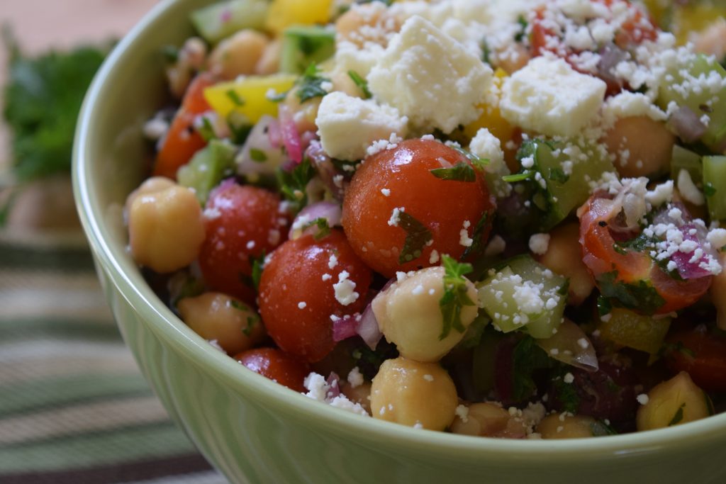 Mediterranean Chickpea Salad Recipe