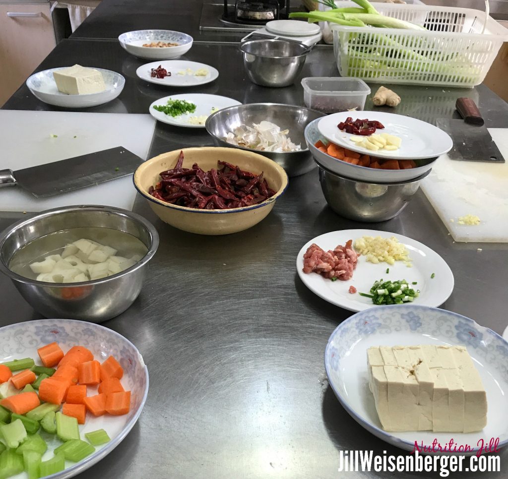 Cooking Healthy Food in China