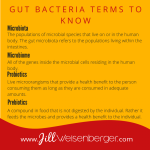 Gut bacteria glossary