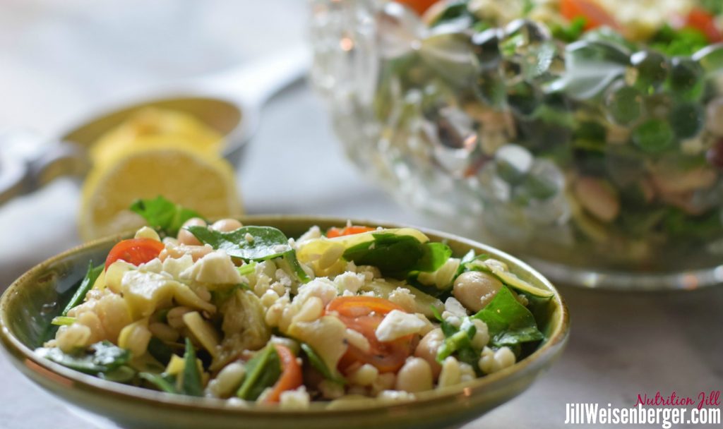 Bean and Barley Salad Recipe with Lemon