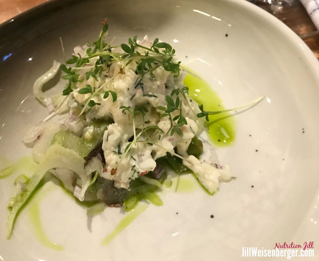 Norwegian King Crab salad