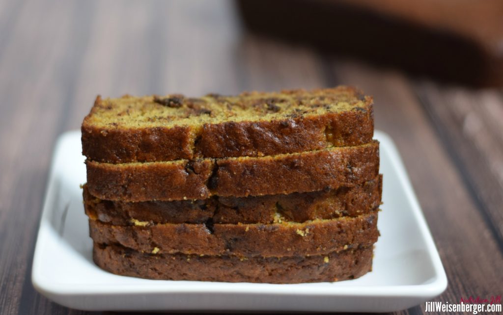 healthy comfort food hacks white whole wheat chocolate chip banana bread