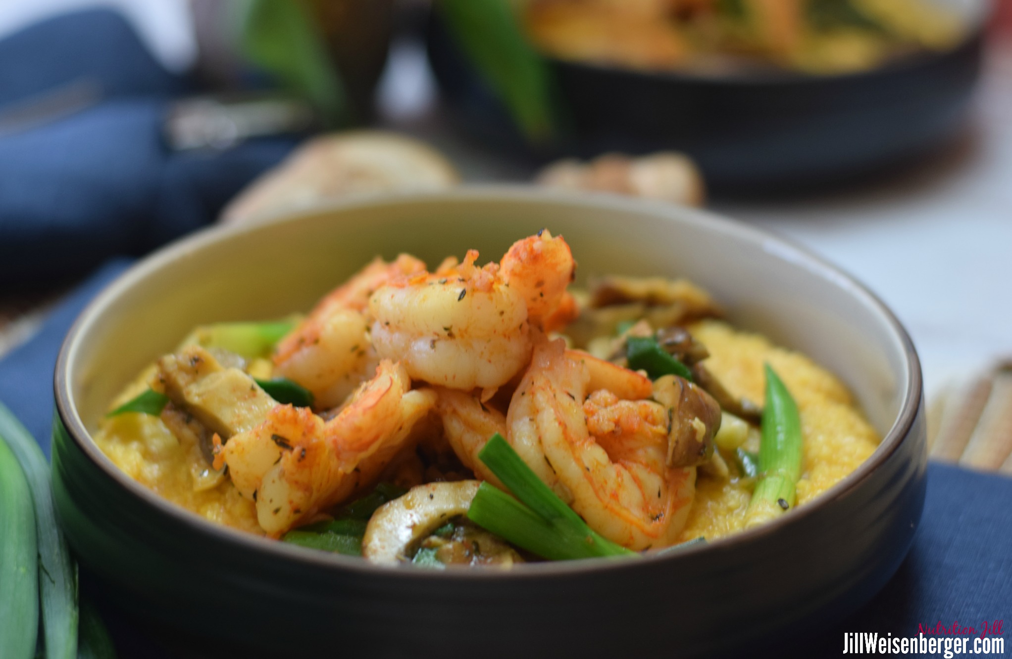 healthy shrimp and grits