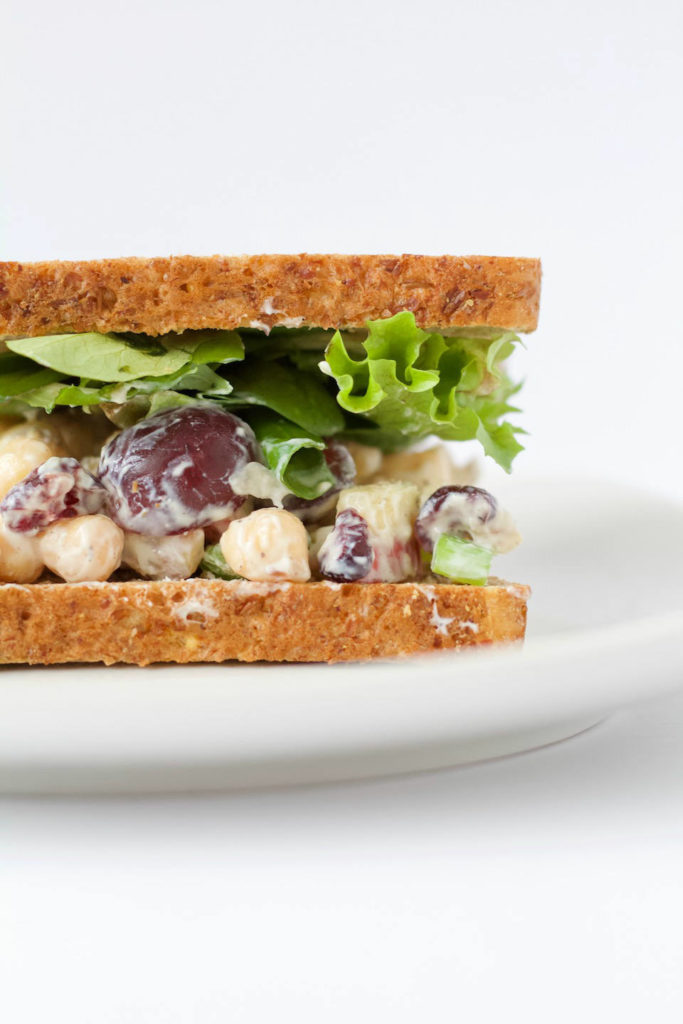 Chickpea Waldorf Salad Recipe Sandwich