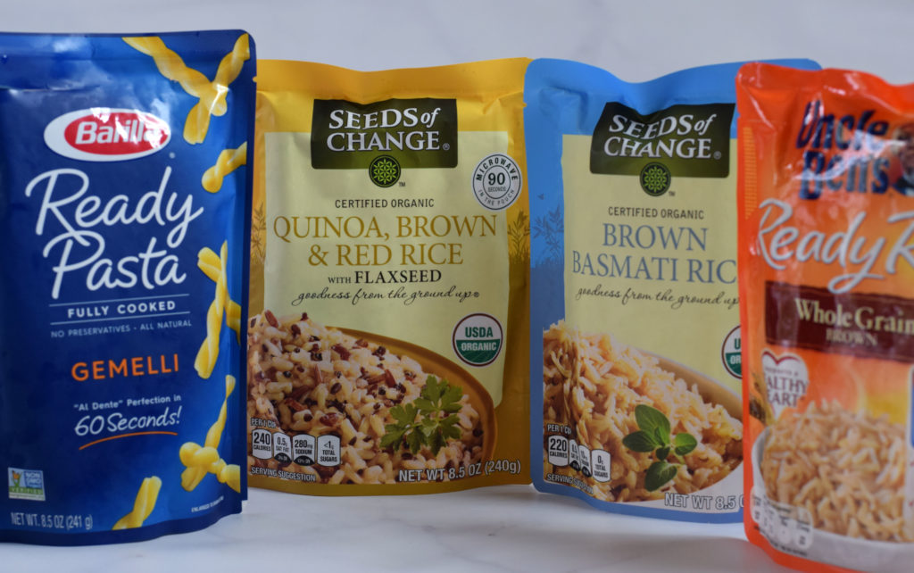 fast and easy whole grains in pouches