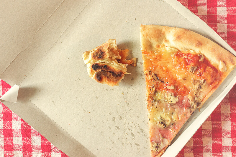 leftover pizza