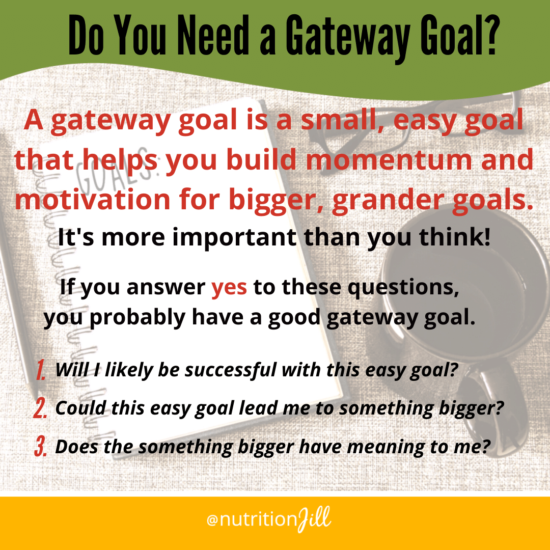 3 questions to help you find your gateway health goal