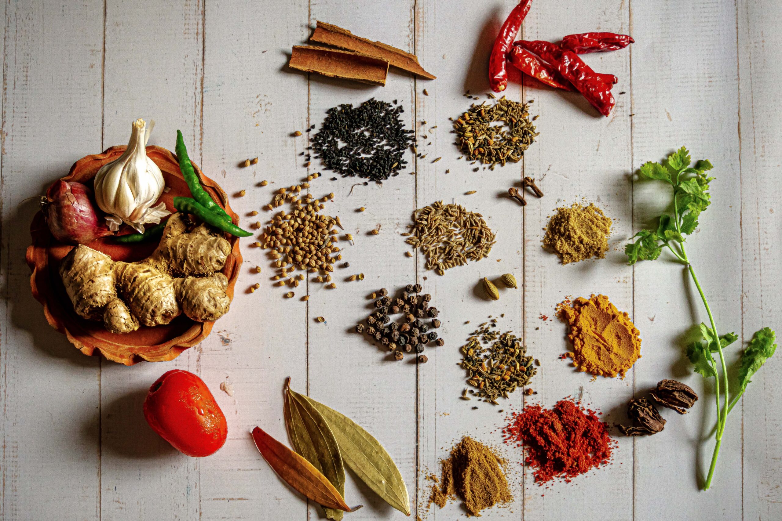 Herbs and spices for brain health